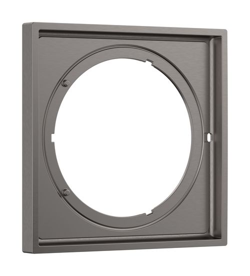 Hansgrohe-HG-Verlaengerungsrosette-eckig-5-mm-Brushed-Black-Chrome-13612340 gallery number 1